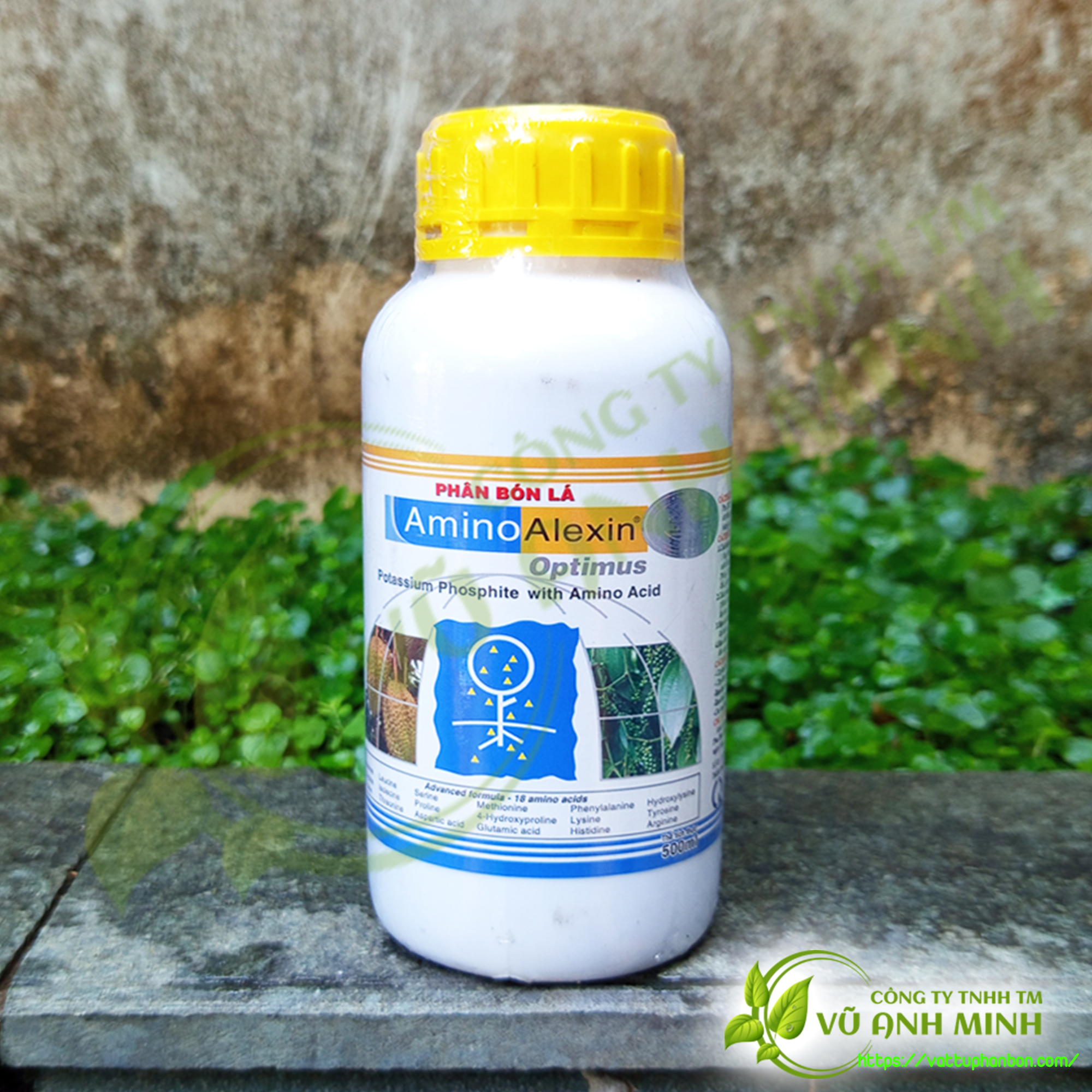 Phân bón lá sinh học Amino Alexin Optimus - #054A# - 500ml