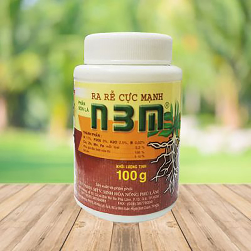 Phân bón lá N3M - Ra rễ cực mạnh - #341A# - 100g